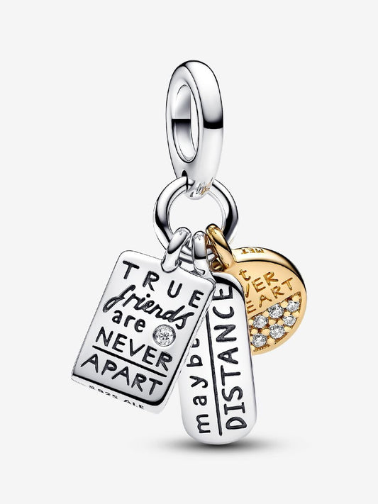 Friendship Triple Dangle Charm