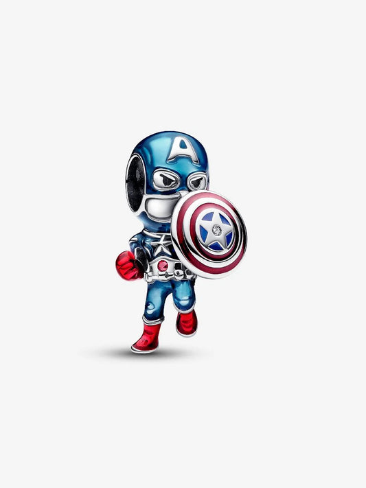 Marvel The Avengers Captain America Charm