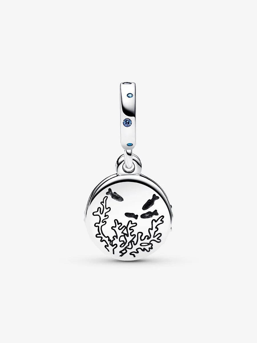 Australian Coral & Fish Double Dangle Charm