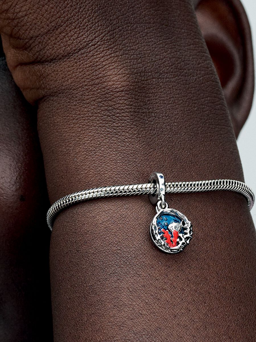 Australian Coral & Fish Double Dangle Charm